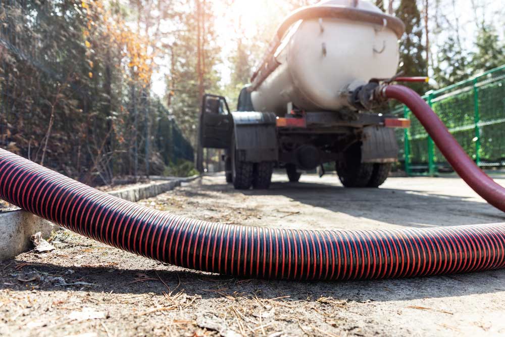 Routine septic tank pumping and maintenance in Prescott AZ